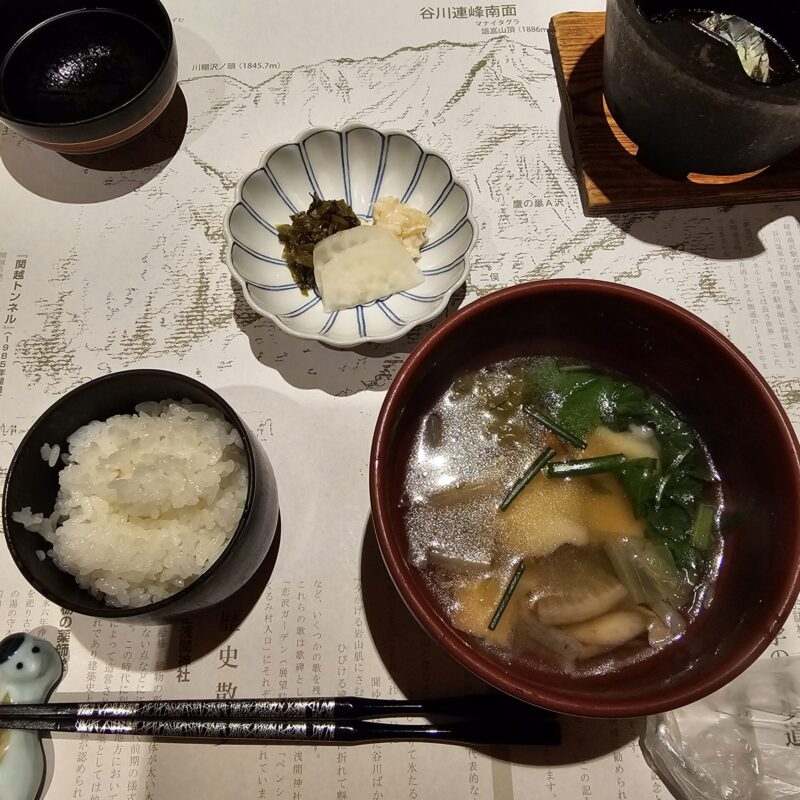 旅館たにがわ　露天風呂付き客室
蔵　夕食　食事