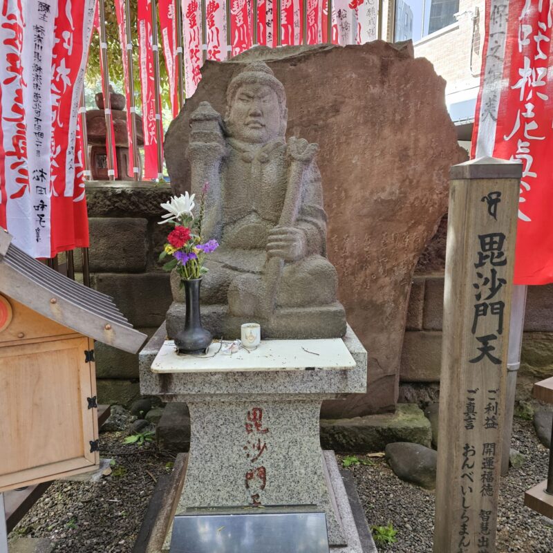 豊川稲荷東京別院　毘沙門天