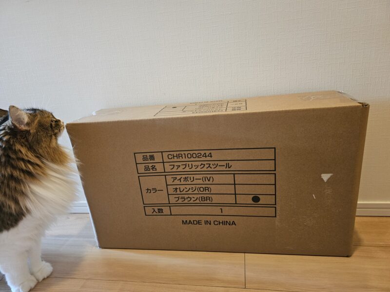 段ボール 猫 ハイスツール
ファブリックスツール