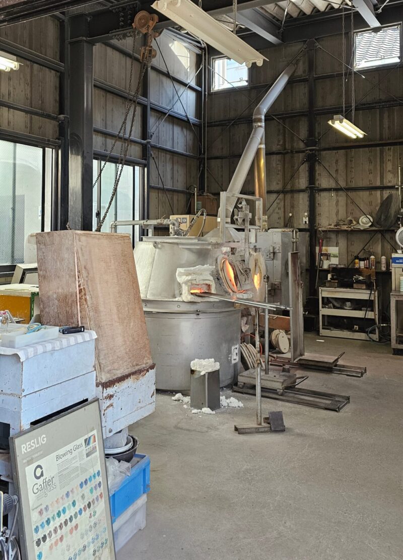 glass Art Blue Moon　川越　ガラス工房　親子　体験